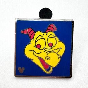2011 Hidden Mickey Colorful Figments Yellow Blue Disney Trading Pin